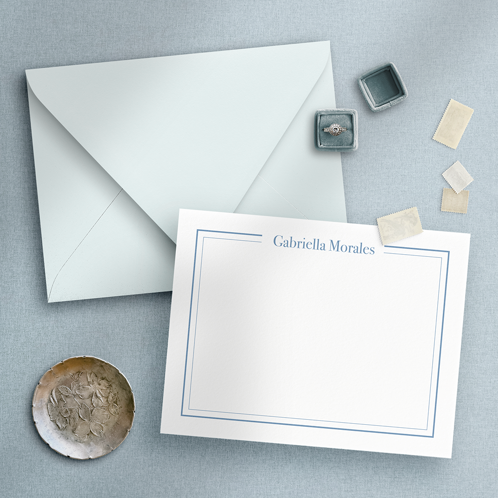 personalized wedding thank you notes with names