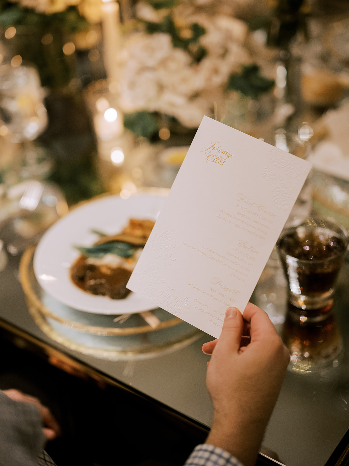 Wedding seating chart vs. escort cards vs. place cards