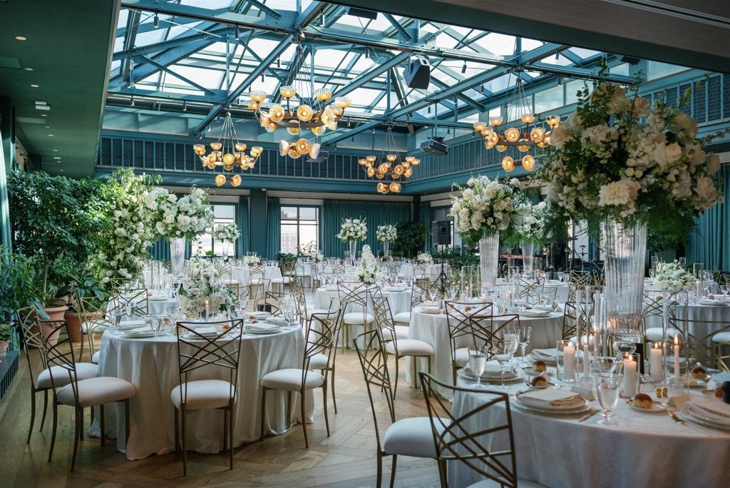 Book Tower wedding reception