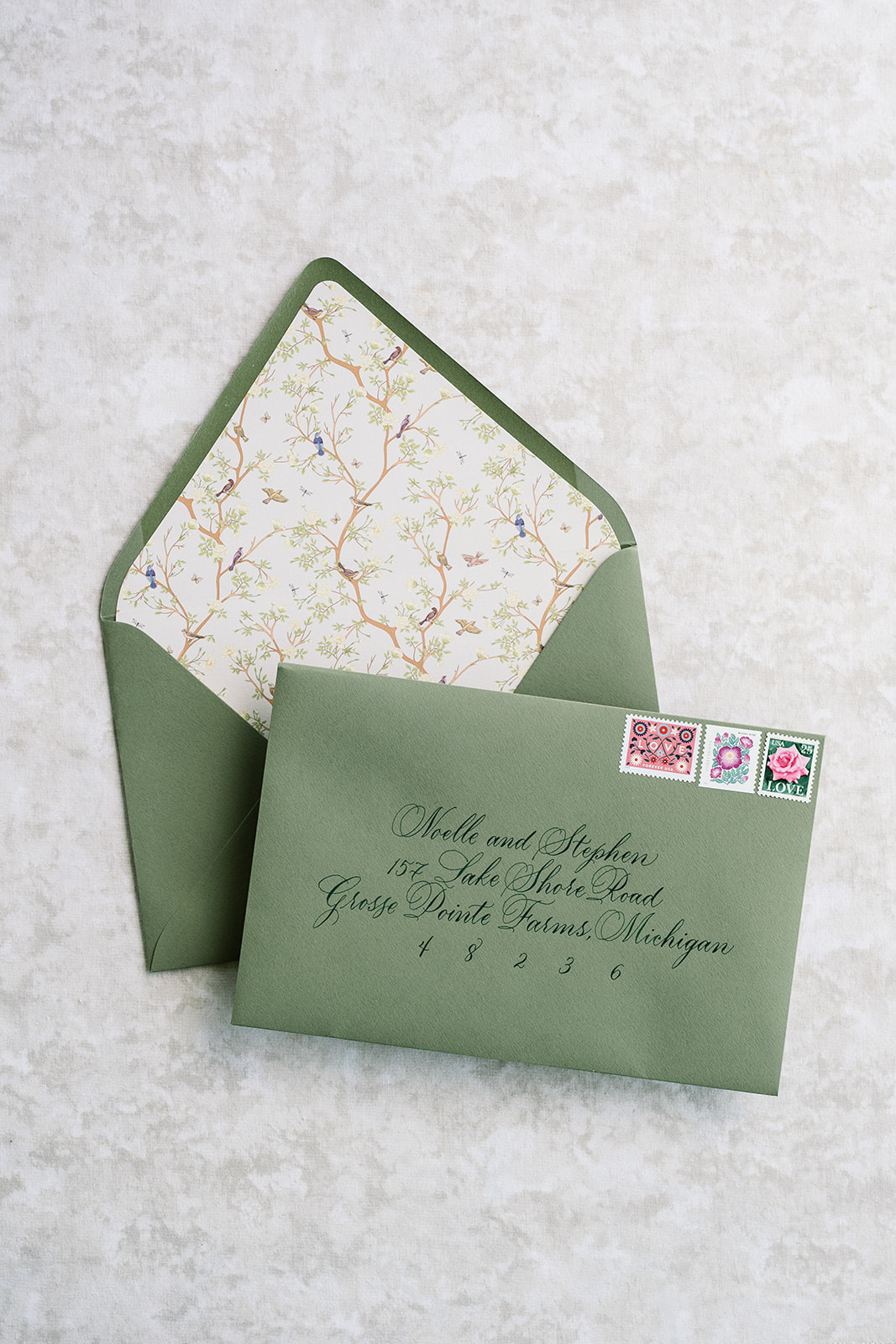 luxury wedding invitations begin with hand calligraphed envelope addressing